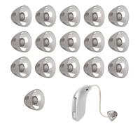 Hearing Aid Accessories,16PCS Soft Silicone Hearing Aid Domes,Hearing Aids Earbuds,Compatible with Phonak Oticon Signia Oticon Hearing Aid for Elderly Hearing Impairments People
