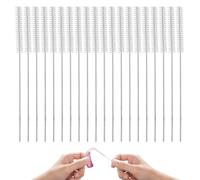 Hearing Aid Cleaning Brushes,20PCS Long Hearing Aid Tube Brush,Hearings Aids Cleaning Tools,Hearings Aid Vent Brush for Sound Tubes