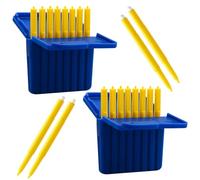 Hearing Aid Cleaning Kits, 16 Hearing Aid Filters Compatible Starkey Hearing Aids, 1.5mm Filter Diameter PP Material Wax Guards