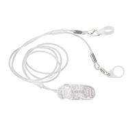 Hearing Aid Clips, Hearing Aid Tether Aids Clip Holder Prevent Falling Off Lost Fixation Lanyard for Seniors Transparent Hear Accessories Chains Protection Amplifier Clips for Adults and Kids