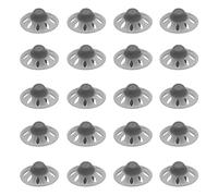 Hearing Aid Domes, 20pcs Hearing Aid Open Domes Suitable for Weople with Moderate Hearing Loss (L)