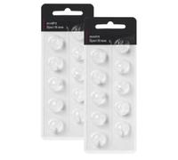 Hearing Aid Domes for Oticon Replacements,Biluer 20 PCS 8mm Oticon Hearing Aid Domes Self Replaceable Hearing Aid Earplugs Suitable for Power Minifit
