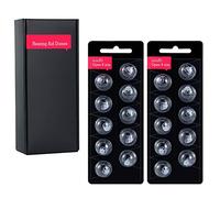 Hearing Aid Domes for Oticon Replacements,Oticon Minifit Open Vent Bass Domes (8 mm/2 Pack）,Universal Domes for Oticon Hearing Aid Supplies (8MM Open Vent) …
