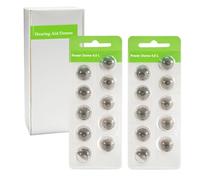 Hearing Aid Domes for Phonak Replacements, Phonak Hearing Aid Domes (Phonak Vented Domes Large Size / 2 Packs）, Universal Domes for Phonak Hearing Aid Accessories.
