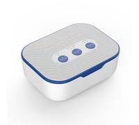 Hearing Aid Dryer, U-VC Hearing Aid Dryer,Multi-Function Ear Dryer,-Ideal for Hearing Aids, Headphones,Dentures,Jewelry - 2/8Hrs Timer Options (White)