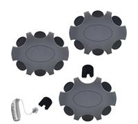 Hearing Aid Filter Pack of 18 Cerumen Filters for Hearing Aids Replacement Wax Filter Dust Protection Hearing Aid Accessories Hearing Aid Cerumen Filter for Oticon Prowax Minifit (Black)