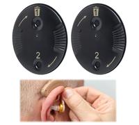 Hearing Aid Filters for Phonak Cerushield Disk V2.0 098-0445, Replacement Professional Hearing Aids Ear Wax Guards, Cerumen Filter Baffle Accessory for Phonak, 2 Pack(16 Pcs)