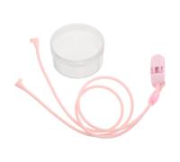 Hearing Aid Safety Lanyard Clip for Behind-the-Ear Devices Pink