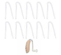 Hearing Aid Tubes,10 PCS Hearing Aid Tubes NHS,Hearing Aid Tubes Replacement NHS,Hearing Aid Tubing Replacement for Phonak Hearing Aid Tubes,Hearing Aid Tubes for Most Hearing Aids Tubes(3.6 * 2.0mm)
