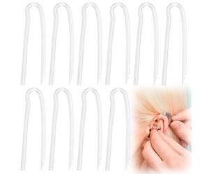 Hearing Aid Tubes, 10PCS Flexible Hearing Aid Tube NHS Tube Replacement