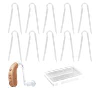 Hearing Aid Tubes NHS, 10 PCS Hearing Aid Tubes Replacement NHS, Phonak Hearing Aid Tubes, Hearing Aid Tubes, Hearing Aid Accessories, Transmitting Clear Sound per Most Hearing Aids (3.1x2.0mm)