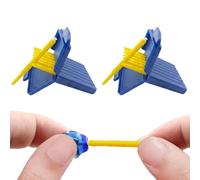 Hearing Aid Wax Guards, Cerustop Filters, 2-Piece Blue Replacement Accessories, 5×3.5 cm, Compatible with Starkey Hearing Aids