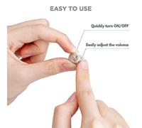 Hearing Amplifier - Hearing Amplifiers For Seniors - In-ear Sound Amplifier - Personal Hearing Device To Aid Adults Hearing Enhancement Device With Ad