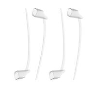 Hearing Amplifier Safety Line, Lightweight Design, 12x5x2cm, 4 Pieces Comfortable Flexible Clip, Non-Slip Hearing Amplifier Strap, Easy To Use, For Sports, Outdoor Activities