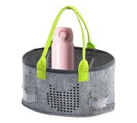 Hearing Doll Storage, Felt Cloth Music Case, Music Carrying Bag, Compact & Lightweight, Multi-Functional Design, 26x17x15cm/10.24x6.69x5.91 Inches for Mobile