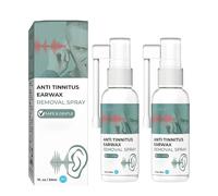 Hearing Restoration Spray, Anti Tinnitus Earwax Removal Spray, Earwax Cleaning Spray, Tinnitus Spray for Ear, Tinnitus Relief Spray, Natural Relief Spray for Ringing Ears (2)