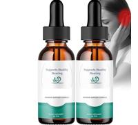 Hearing Support Drops,Tinnitus Relief for Ringing Ears Drops,Hearing Support Supplement Liquid Drops,Ear Ringing Treatment Oil,Supports Healthy Hearing Reviews (2 Pcs)