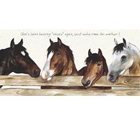 Hearing Voices Again Little Dog Laughed Greeting Card Blank Inside Any Occasion AC65