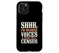 Hearing Voices From The Census Genealogist Humor Case for iPhone 11 Pro