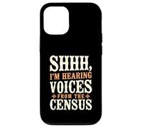 Hearing Voices From The Census Genealogist Humor Case for iPhone 12/12 Pro