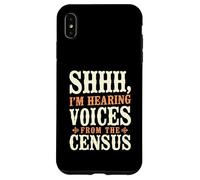 Hearing Voices From The Census Genealogist Humor Case for iPhone XS Max