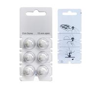 Hearing360 6 Dome Click-Open for Signia, Rexton Hearing Aids (L (10mm)