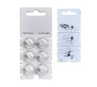 Hearing360 6 Dome Click-Open for Signia, Rexton Hearing Aids (S (4mm)
