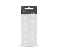 Hearing360 MiniFit Bass Double Vent Dome Hearing Aid Domes Compatible with Oticon (6mm)