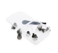 Hearings Device Storage Box With Hygienic Seal Includes Interchangeable Eartips And Maintenance Brush Transparents Lids Ear Accessory Organizers