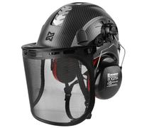 HEARMOR Mervex Forest Air - ABS Safety Helmet for Forestry Aerial Workplaces - EN12492 Certified - Meets EN397 - Shock & Penetration Resistant - Construction Worker Safety Helmet