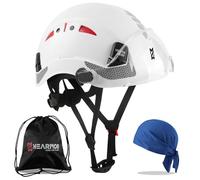 HEARMOR Safety Hard Hat ANSI Z89.1 & EN397 Certified, Adjustable ABS Construction Helmet with 6-Point Ratchet Suspension, Breathable Cooling Liner & Carry Bag - Lightweight Durable Head Protection