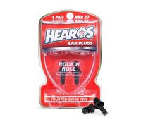 Hearos Rock N Roll Series Black NRR 27db Black Earplugs