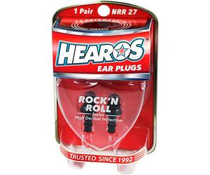 Hearos Rock & Roll Reusable Ear Plugs