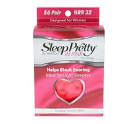 Hearos Sleep Pretty in Pink Women's Ear Plugs, 56 Count
