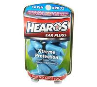 Hearos Xtreme Protection Series Ear Plugs Highest NRR ,14 Pairs