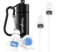 Hearprotek Concert Ear Plugs, 2 Pairs High Fidelity Noise Reduction Music Earpl