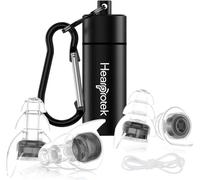 Hearprotek Ear plugs for concerts, 2 pairs silicone high fidelity noise reduction music earplugs