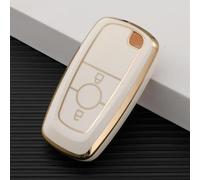 HEARSO 2 Button Key FOB Remote Case Pouch Holder, for Ford 2018 Ecosport F - (150 250 350) Soft TPU Smart Keyless