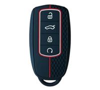 HEARSO Silicone Car Key Case Cover, for Chery Tigo 7 8 Pro Max Omoda C5 Tigo 7 8 Plus Arrizo 5 Plus