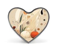 Heart Abstract Vegetables Brooch Classic Mini Pin 1 Inch Aluminum Alloy Lapel Pin Personalized Button Badge for Backpack Hat Suit Jacket Clothing Decoration