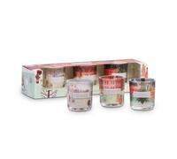Heart and Home Christmas Mini Candles Gift Set Featuring 3 Stunning Soy Wax Candles