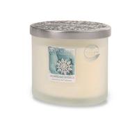 Heart and Home Christmas Twin Wick Soy Candle - Snowflake Sparkle Fragrance - 40 Hours Burn