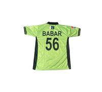 Heart and Sole Manchester Pakistan Cricket Team Shirt (UK, Alpha, L, XXL, Regular, Regular, Green, Pakistan, Rizwan 16)