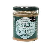 Heart and Soul Extra Roast Smooth Peanut Butter Jar 280g