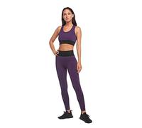 Heart And Soul Leggings Sportivo Donna - BRB Dark Purple/Black