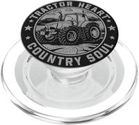 Heart and Soul of Farming: Tractors and Farmland PopSockets PopGrip for MagSafe