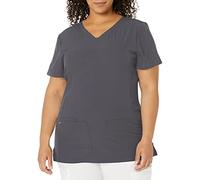 Heart And Soul Women's 20710 medical scrubs shirts, Pewter, XL UK