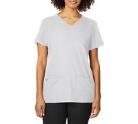 Heart And Soul Women's 20710 medical scrubs shirts, White, L UK