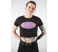 Heart Attack Man - Oval Logo Crop - Girly - black - S - 50% Viscose, 25% Cotton, 25% Polyester S