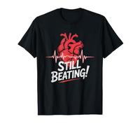 Heart Attack Survivor Still Beating Strong EKG Heartbeat T-Shirt